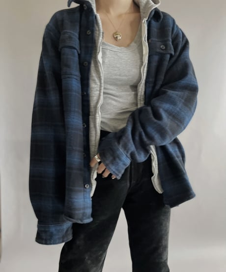 【USED】 Orvis Cotton Flannel Shirt / 221210-009