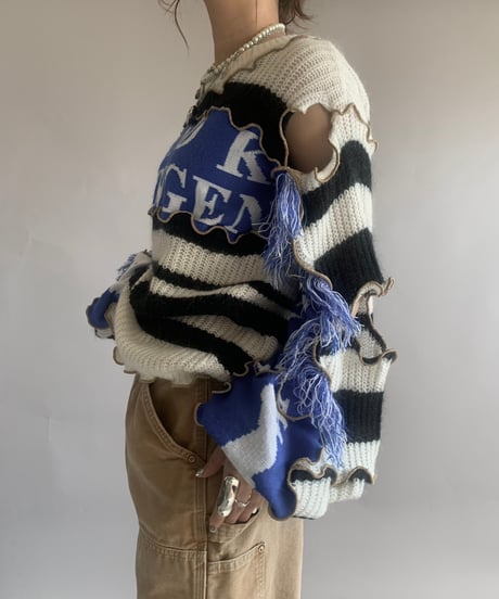 【RE;CIRCLE】 RE Mellow Knit Top /  241121-002