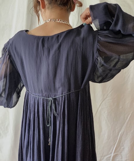 【RE;CIRCLE】 Remake Indy Cotton MUJI one-piece③/210331-003