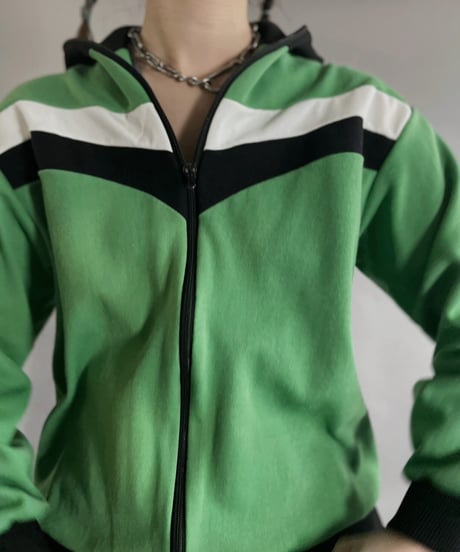 【USED】 Jdeal Sieger Jersey Top Green / 230225-001