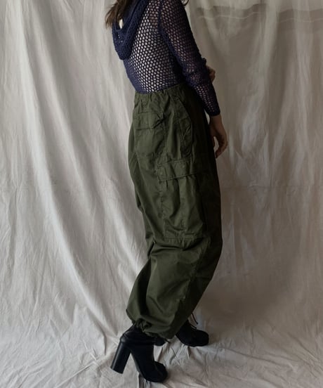 【USED】  Crochet Knit Top/210506-040