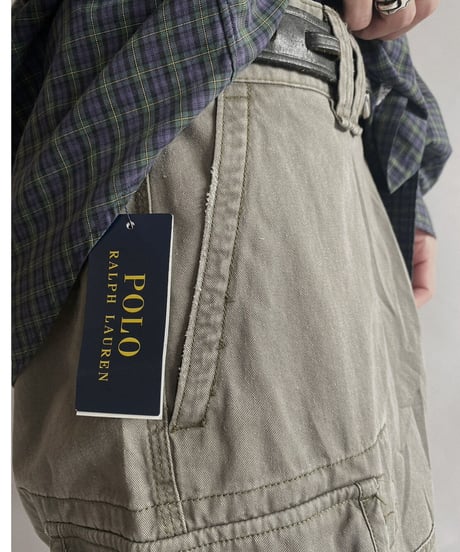 【USED】DEAD STOCK Ralph Lauren Cargo Shorts / 230605-002