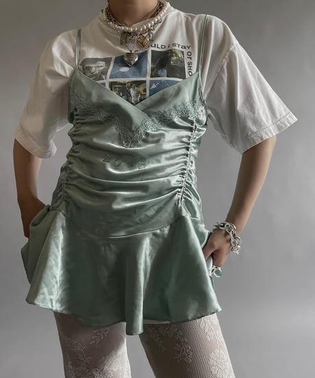 【RE;CIRCLE】 RE Slip Camisole Top /  240527-005