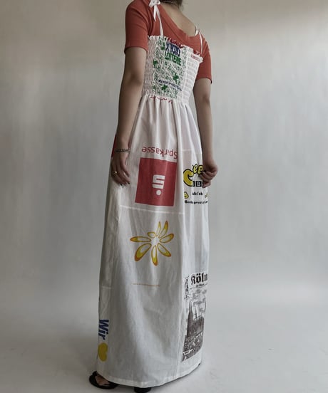 【RE;CIRCLE】RE Eco-Friendly Bag Camisole One-piece / 220512-021