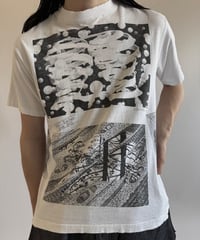 【USED】 Made in USA 90's SOFTEE M.C. ESCHER T-Shirt /250621-028