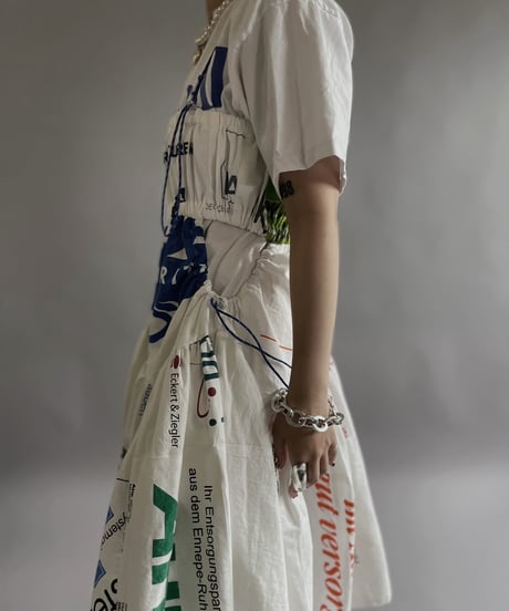 【RE;CIRCLE】RE Eco-Friendly Bag Code Camisole Middle One-piece / 240516-035