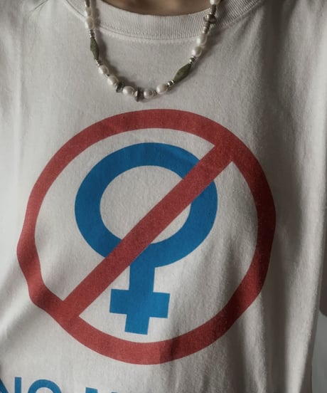 【USED】 S/S T-shirt "NO MA'AM"/210801-025