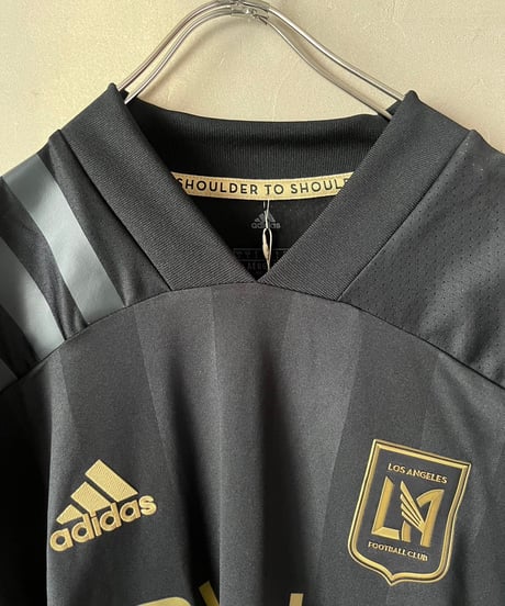 【USED 】adidas LOS ANGELES FC Soccer Shirt /240603-015