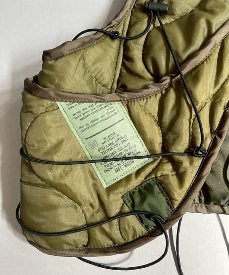 【RE;CIRCLE】 RE Liner Code Vest Khaki / LINER-06