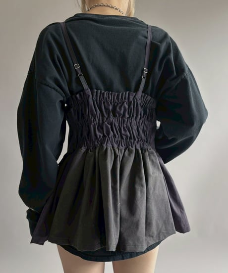 【RE;CIRCLE】 RE U.S Military Rebuild Mini One-Piece Dyed Navy / 260423-004