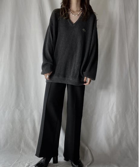 【USED】   LACOSTE Knit Top⑨/211126-025