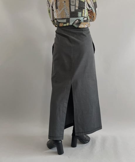 【USED】 SCANLAN THEDORE Long Skirt /231021-014