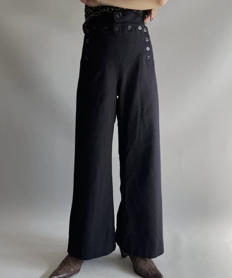 【USED 】Military Sailor Pants/ 231112-027