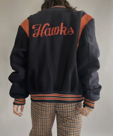 【USED】  Wool Stadium Jacket / 221105-003
