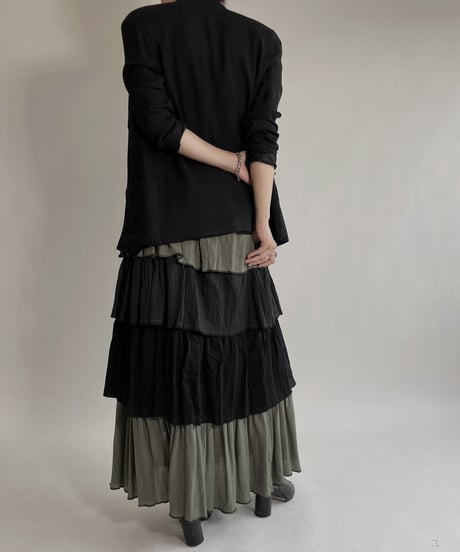 【RE;CIRCLE】 RE Indian Cotton Skirt / 220503-009