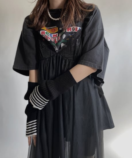 【USED】  See-through Camisole One-piece / 220409-022