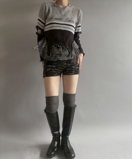 【RE;CIRCLE】 RE Mellow Knit Top /  251023-018