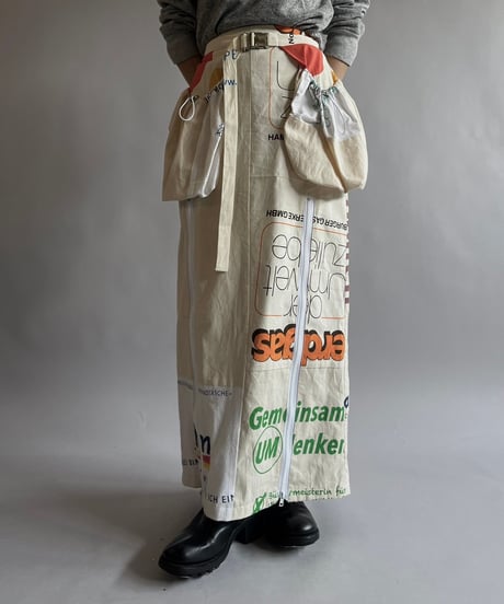 【RE;CIRCLE】RE Eco-Friendly Bag Belt Bag Skirt  / 240905-035