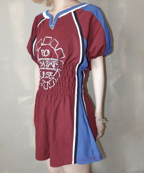 【RE;CIRCLE】 Re Shirring Football Shirt  /  250724-031