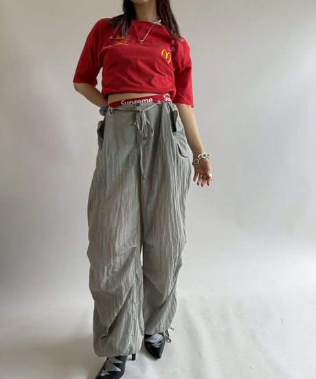 【USED】 Nylon100% Ripstop Pants /250802-020