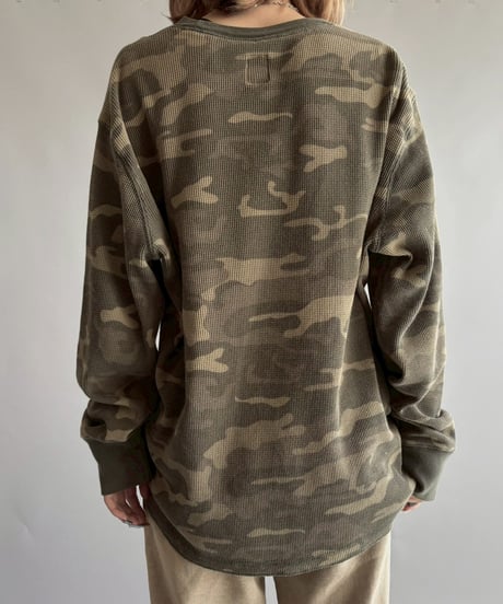 【USED】 Camouflage Thermal Top  /251012-015