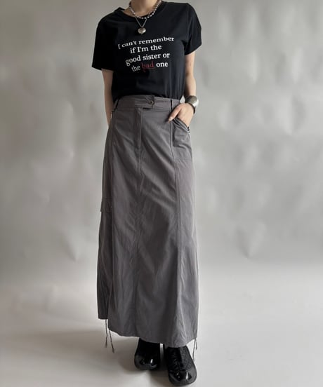 【USED】 RESIZED message T-Shirt / 250830-014