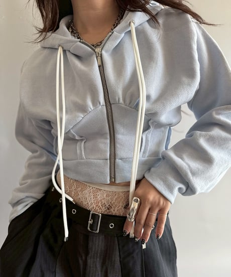 【RE;CIRCLE】 RE Zip Parka Short  / 251002-012