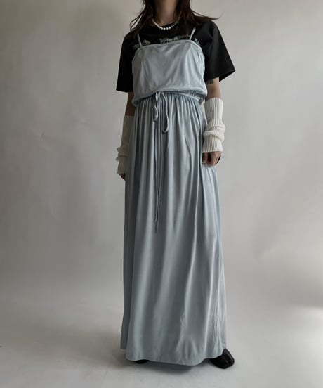 【USED】 Poly Camisole One-piece ⑦ / 220409-020