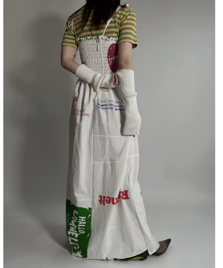 【RE;CIRCLE】 RE Eco Bag Camisole One-piece ③ /220407-003