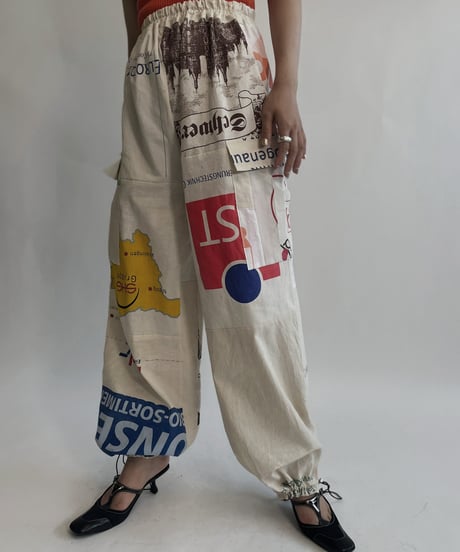 【RE;CIRCLE】 RE Eco-Friendly Bag Pants / 220707-007