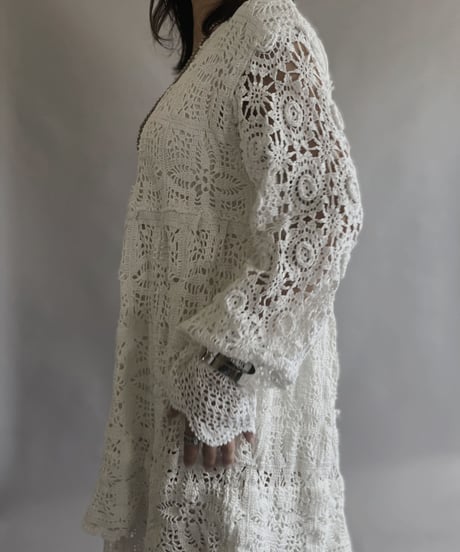 【RE;CIRCLE】 RE Crochet Lace One-piece / 230504-002