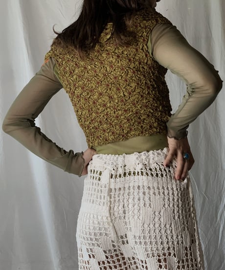 【USED】N/S Popcorn Top/210630-014