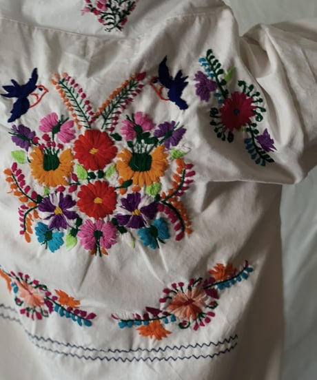 【RE;CIRCLE】RE Embroidery Ethnic Mexican Parker ④/210617-022
