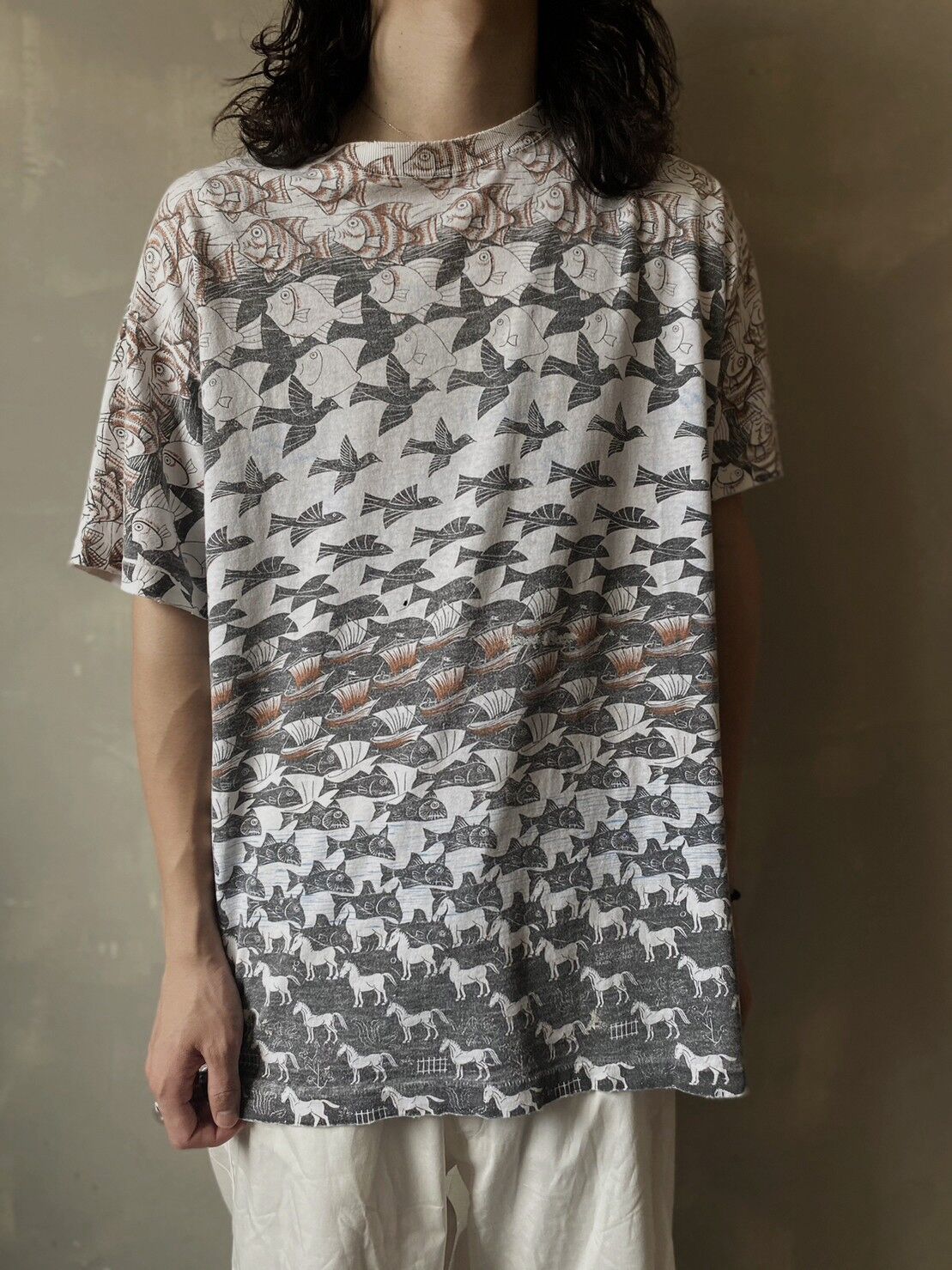 USED】 M.C.Escher Art T-Shirt /230731-004 | TH