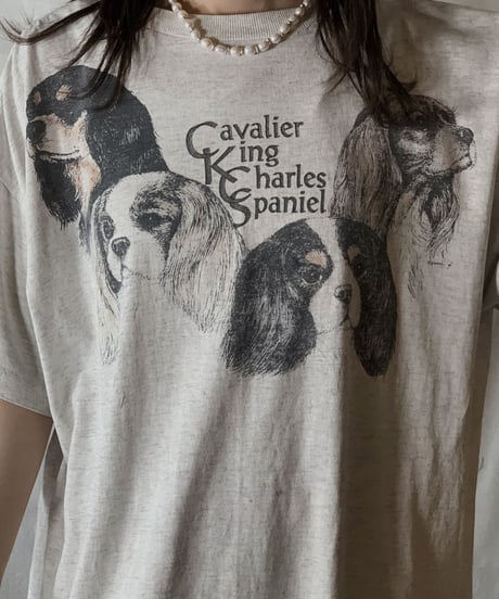 【USED】S/S T-shirt DOG⑥/210604-015