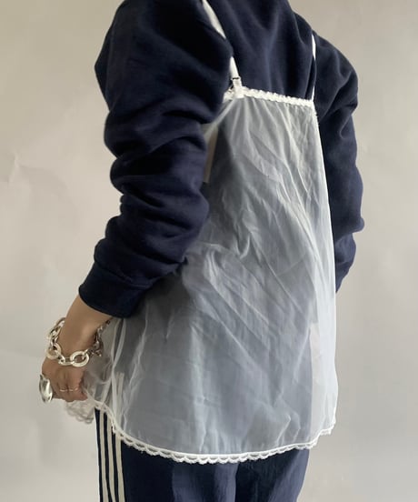 【USED】 lace Patterned Camisole Top /241102-004