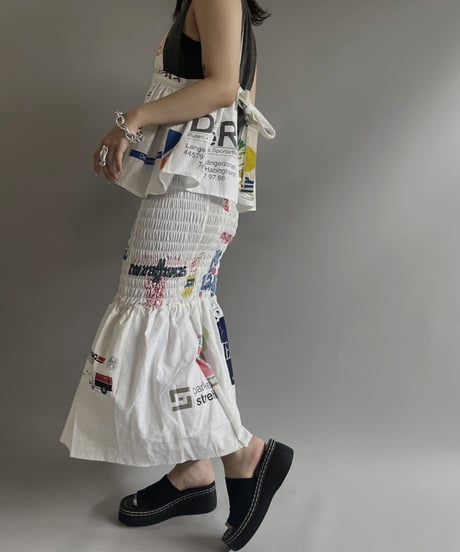 【RE;CIRCLE】RE Eco-Friendly Bag Camisole Bustier / 230622-007