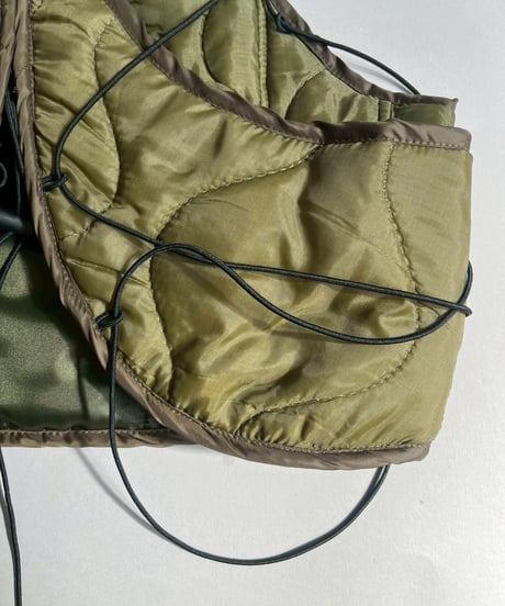 【RE;CIRCLE】 RE Liner Code Vest Khaki / LINER-06