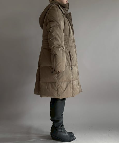 【USED】 Double Zip up Down Coat / 260131-006