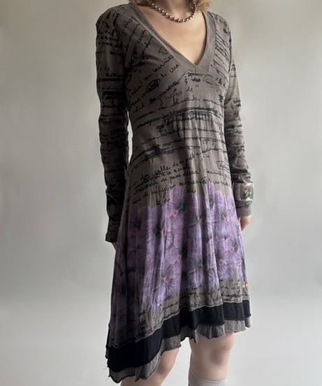 【USED】 Desigual.  L/S design One-Piece  /250906-020