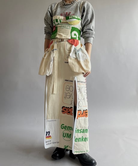 【RE;CIRCLE】RE Eco-Friendly Bag Belt Bag Skirt  / 240905-035