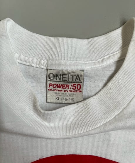 【USED】 RESIZED 90s ONEITA NATIONAL HEALTH INSURANCE T-Shirt / 250830-010