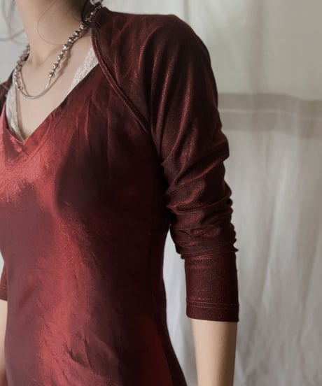 【USED】 See-through L/S Top/210714-037