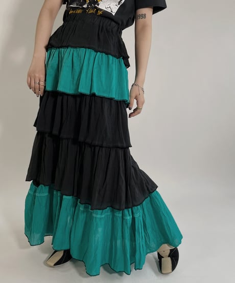 【RE;CIRCLE】 RE Indian Cotton Skirt / 220503-020