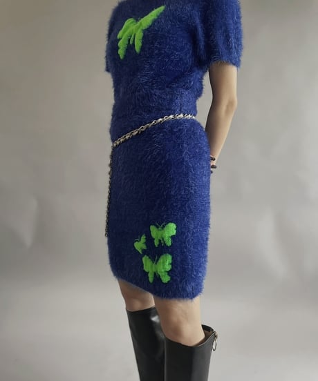 【USED 】Patterned Knit Set up /240505-029