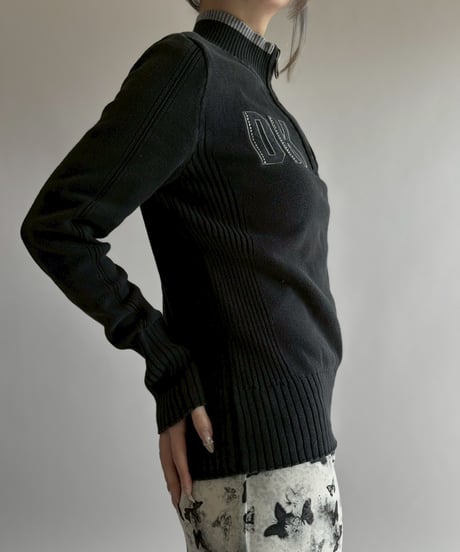 【USED】 DKNY JEANS Half Zip Top / 260314-014