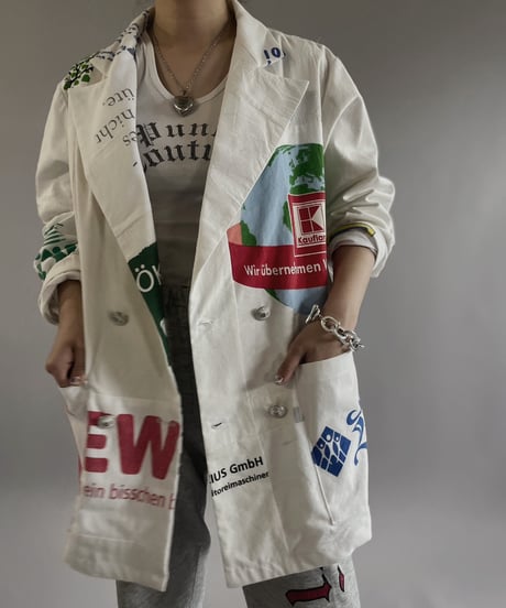 【RE;CIRCLE】RE Eco-Fri0endly Bag Double Jacket / 240418-018