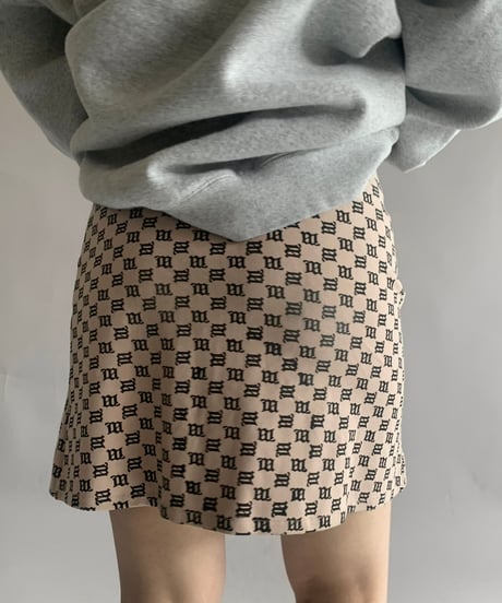 【USED】 MISBHV Monogram Skirt / 241109-028
