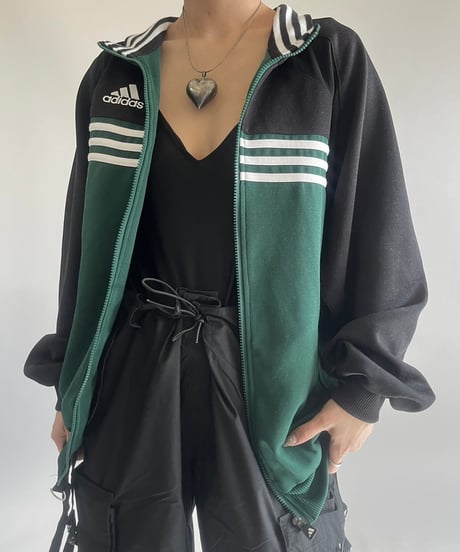 【USED】 90's adidas Jersey Top /250208-007