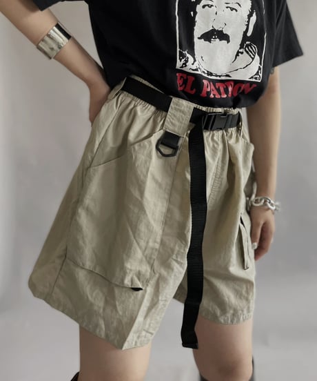 【USED】  BILL BLASS Nylon Shorts Pants /230617-004